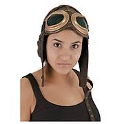 Steampunk Brown Aviator Hat